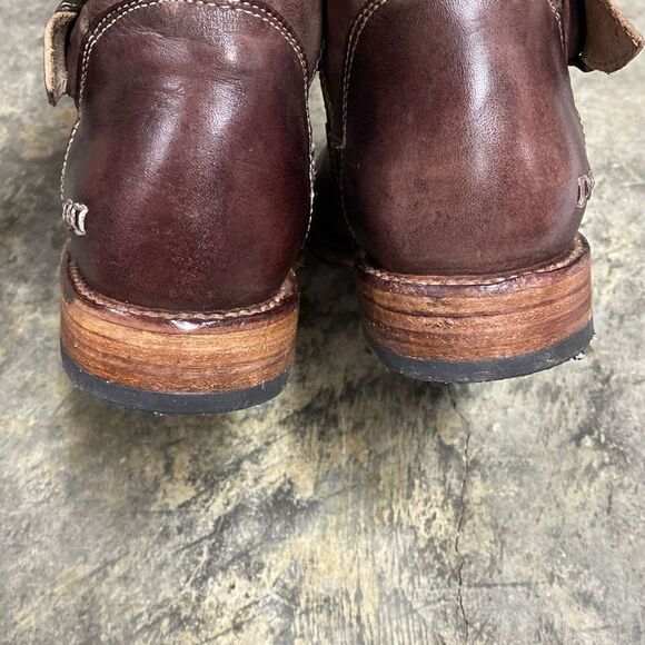 Bed Stu GoGo Moto Teak Driftwood Boot Size 6.5 - Picture 7 of 11